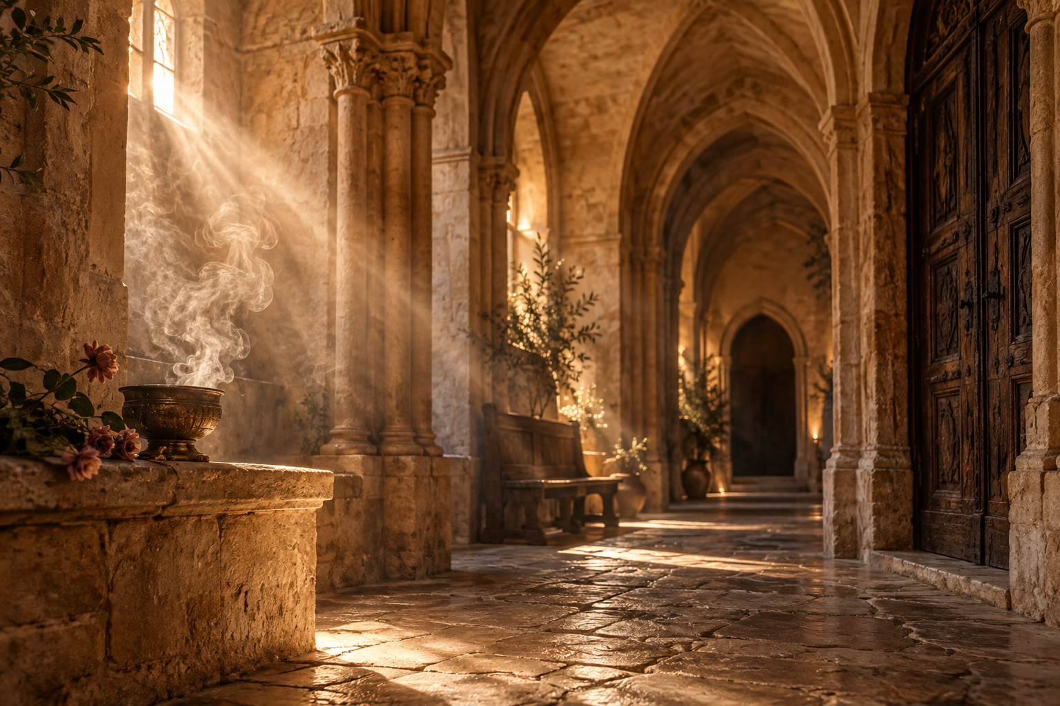 Klášterní světlo — inspirace vůní Calling all Angels